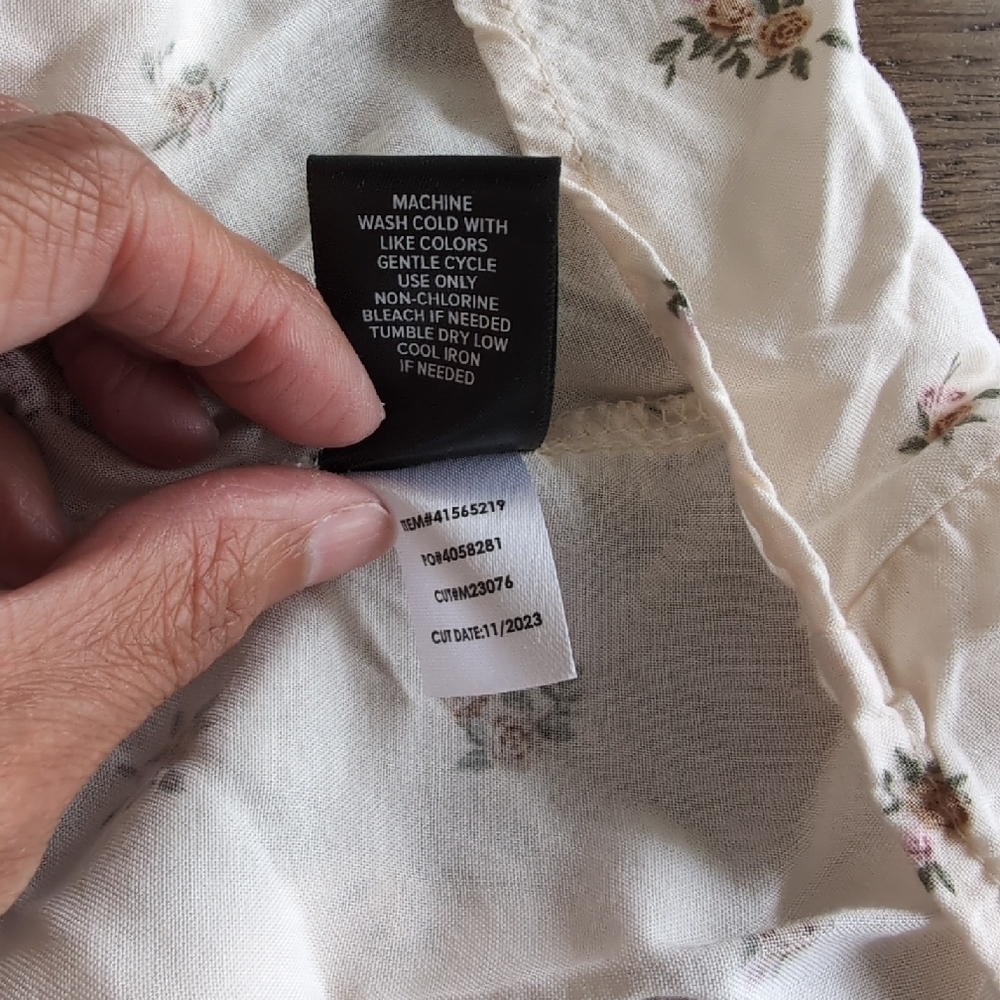 Torrid Maxi Challis Hi-Low Tiered Shirtdress - Picture 7 of 8